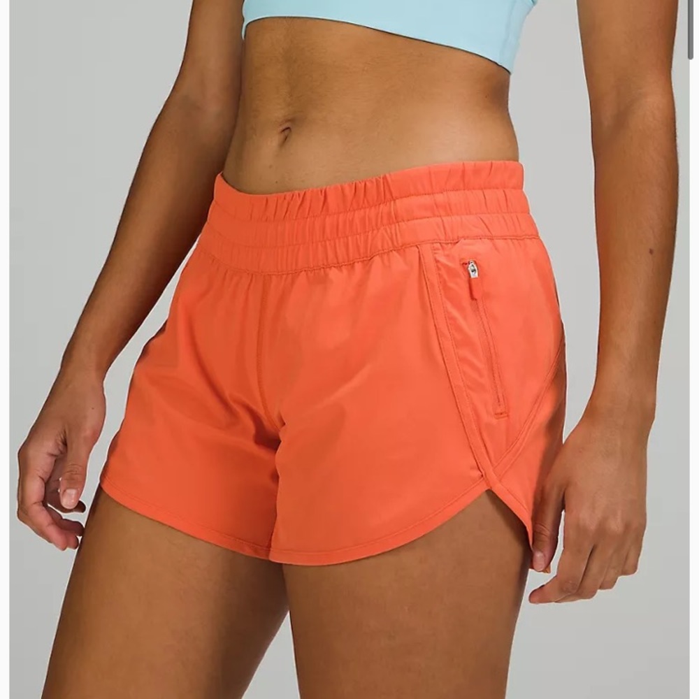 ISO Lululemon Warm Coral Shorts